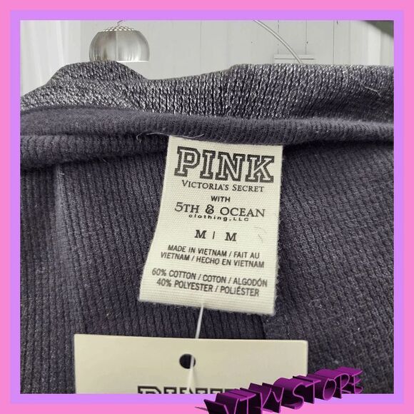 NWT VICTORIA'S SECRET UO "UnIversity Of Oklahoma Onesie Pajama Medium WP7013 NWT - Picture 8 of 13